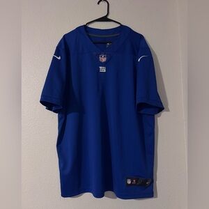 NFL On Field NY Giants Blue Men's Jersey Size XL Football